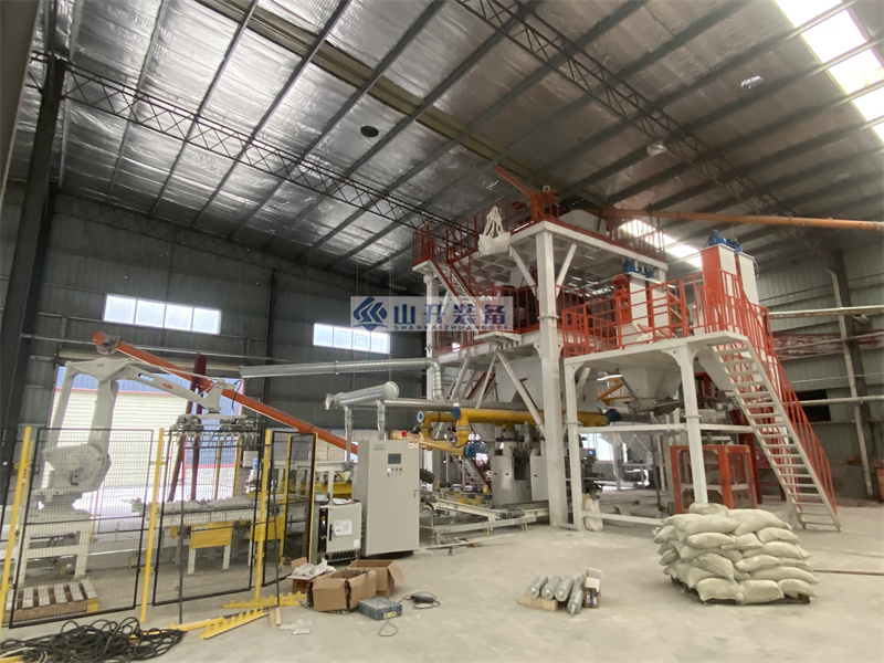 山开装备干粉砂浆生产线：又一项目顺利交付，助力客户投产