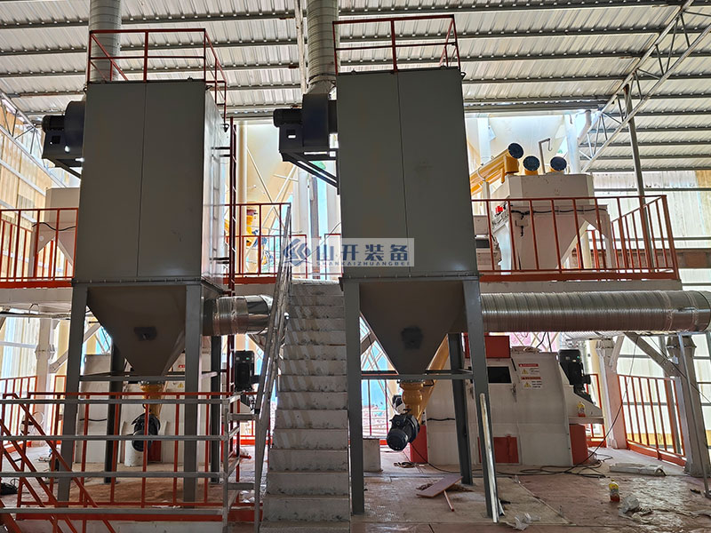 干混砂浆生产线 干混砂浆生产线